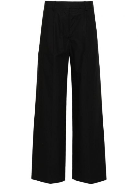 Rovné kalhoty Modes Garments černé