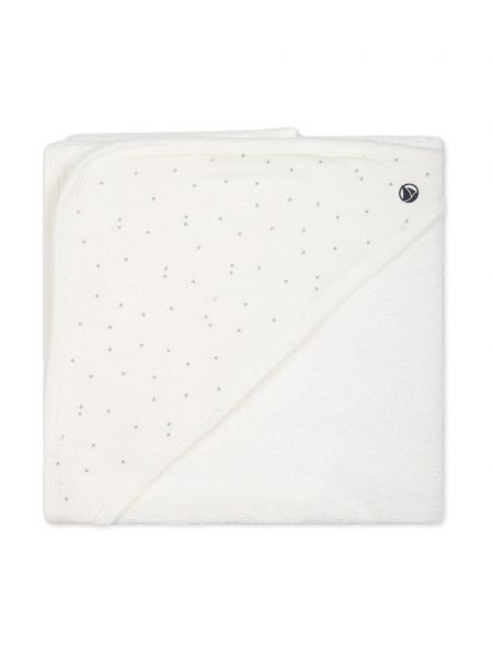 Βαμβακερή τσάντα με σχέδιο με μοτίβο αστέρια Petit Bateau λευκό