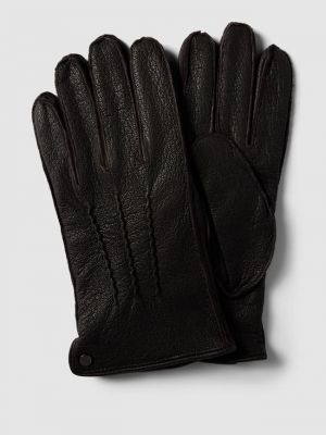 Кожаные перчатки Pearlwood коричневые
