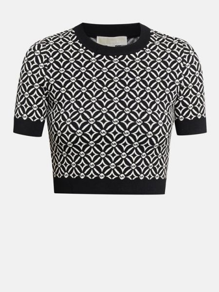 Пуловер с короткими рукавами Michael Michael Kors черный
