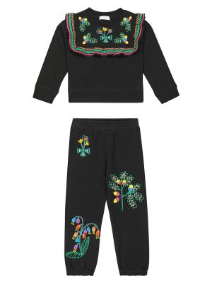 Brodert sweatshirt for jenter Stella Mccartney Kids