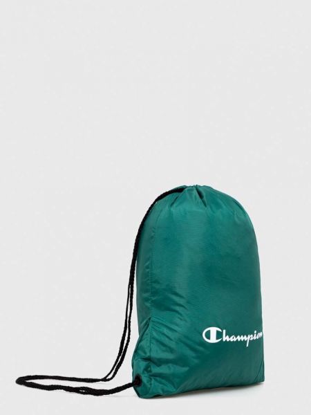 Plecak z nadrukiem Champion zielony