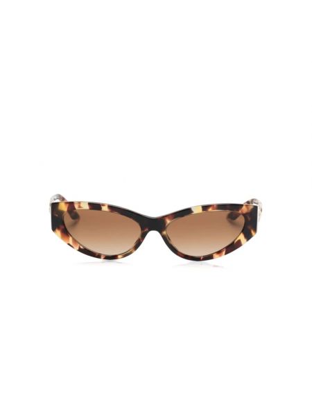 Okulary przeciwsłoneczne gradientowe Versace brązowe