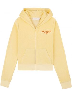 Hoodie Sporty & Rich giallo