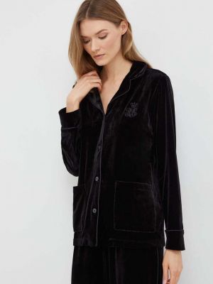 Пижама Lauren Ralph Lauren черно