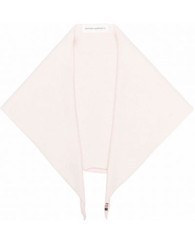 Bufanda de cachemir de punto de cuello vuelto Extreme Cashmere rosa