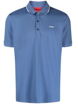 Poloshirt Boss blå