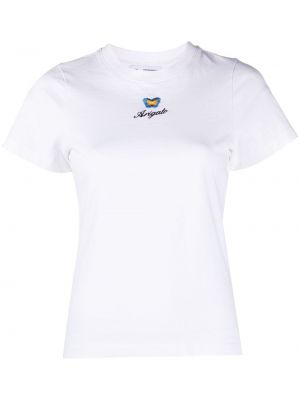 T-shirt brodé Axel Arigato blanc