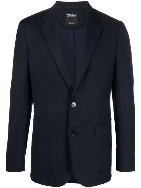 Lang blazer Zegna blå