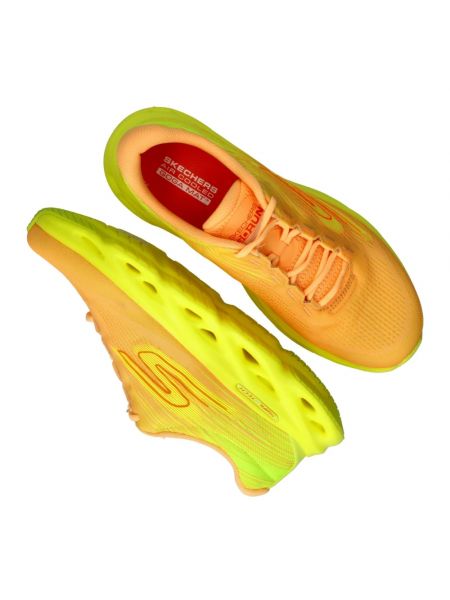 Sneakersy Skechers żółte