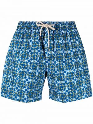 Pantaloni scurți cu imagine Peninsula Swimwear albastru
