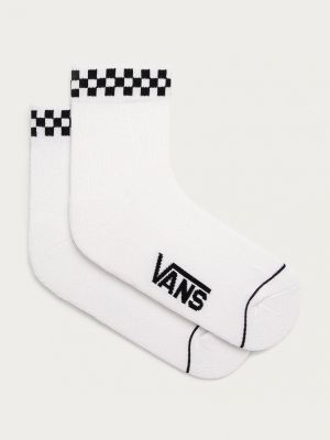 Чорапи за жартиери Vans бяло
