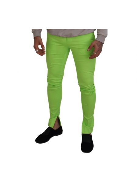 Pantalones ajustados Dolce & Gabbana verde