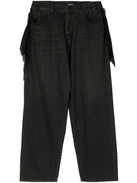 Voľné džínsy s nízkym pásom Undercover čierna
