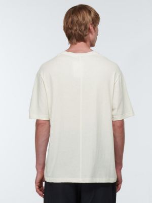 Džerzej bavlnené tričko The Row biela