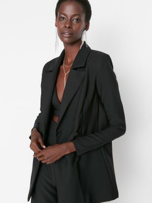 Klasičen blazer Trendyol črna
