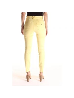 Skinny jeans Guess gelb