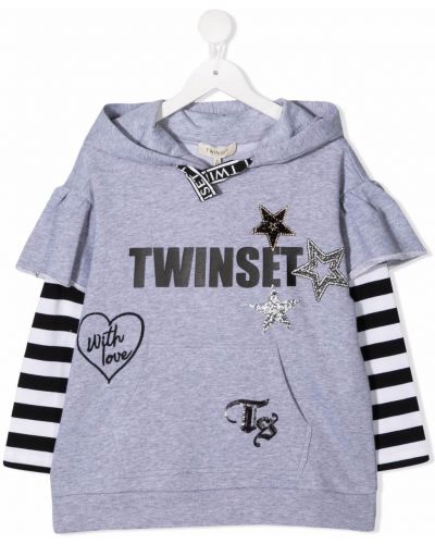 Bluza z nadrukiem z printem Twinset Kids