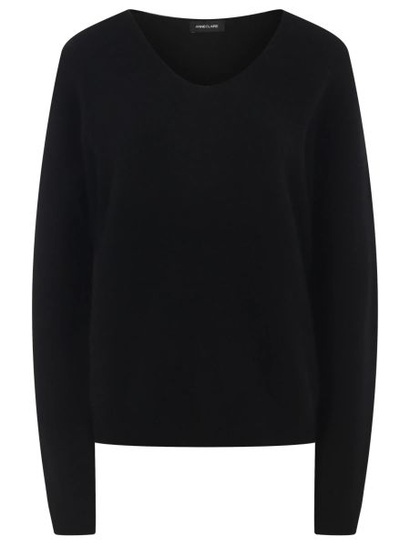 Однотонный пуловер Anneclaire черный