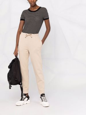 Lukuga jogger-püksid Calvin Klein beež