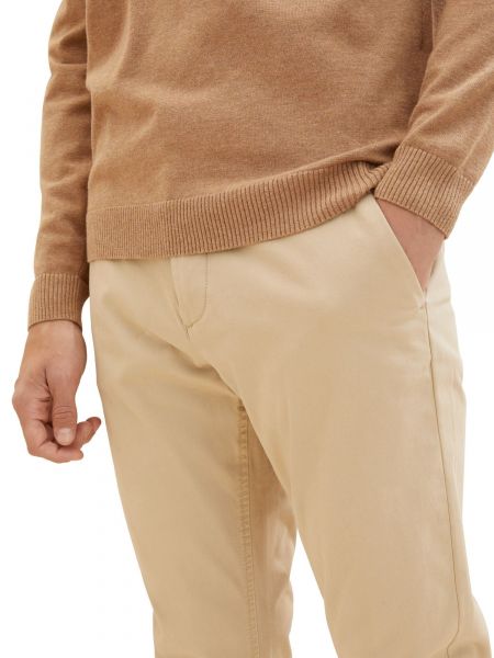 Pantalon chino Tom Tailor beige