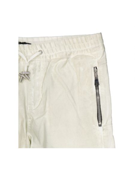 Pantalones de algodón Balmain blanco