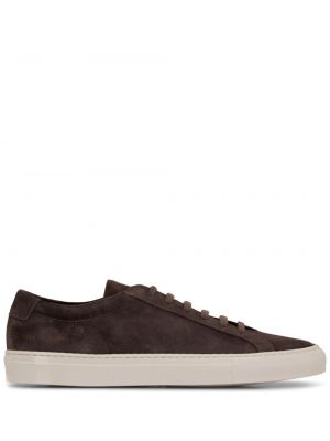 Sneakers με κορδόνια με δαντέλα Common Projects καφέ