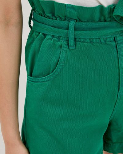Джинсовые шорты Vittoria Vicci зеленые