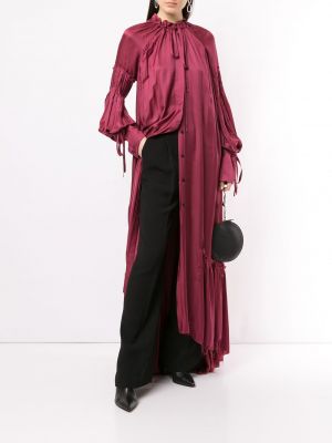 Vestido largo Ann Demeulemeester violeta
