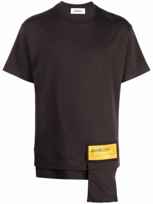 T-krekls ar kabatām Ambush brūns