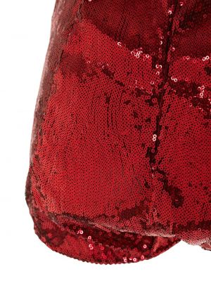 Kraťasy s flitry Dolce & Gabbana červené