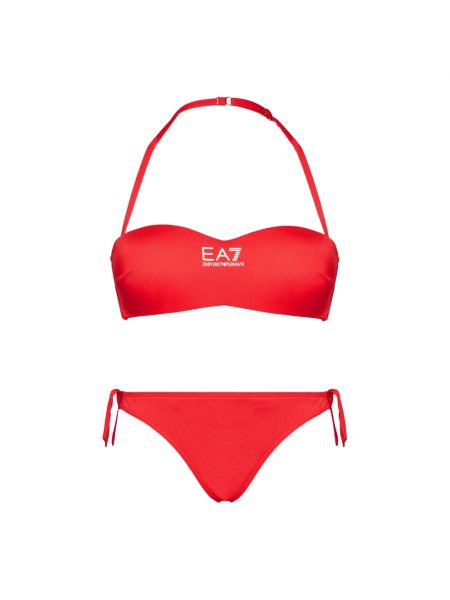 Bikini Emporio Armani Ea7 czerwony