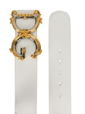 Cinturón Dolce & Gabbana blanco