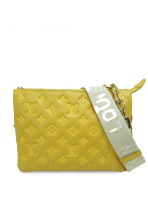 Τσάντα ώμου Louis Vuitton κίτρινο