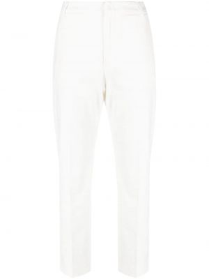 Pantaloni slim fit Dondup bianco