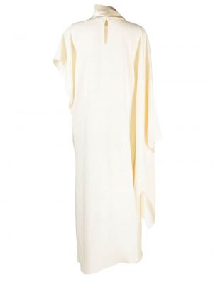 Asymetrické koktejlové šaty Taller Marmo bílé