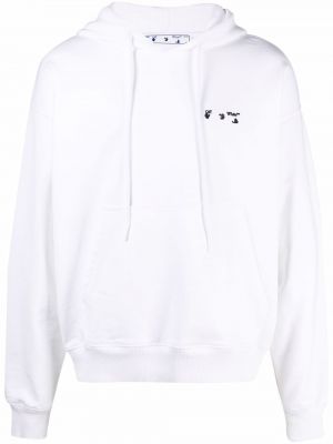 Hoodie Off-white vit