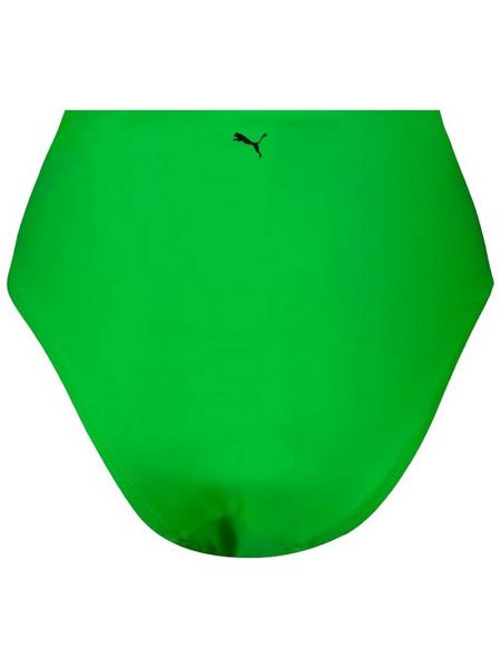 Раздельный купальник с высокой талией Puma зеленые