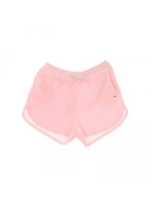 Velours shorts Tommy Hilfiger pink