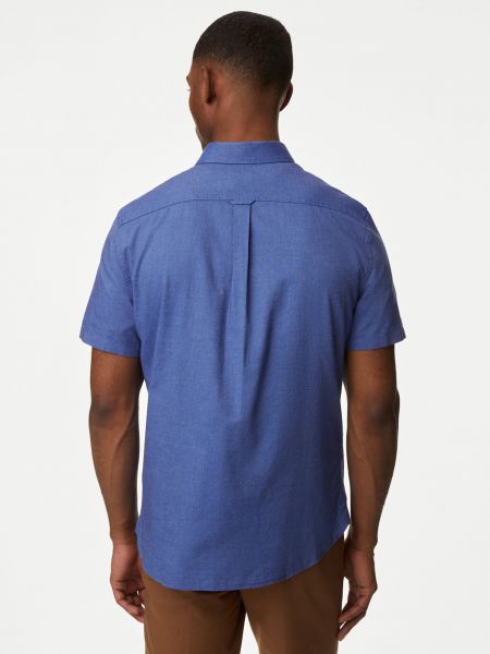 Košeľa Marks & Spencer modrá