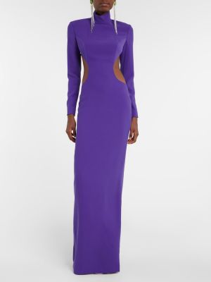 Dlouhé šaty Mã´not fialová