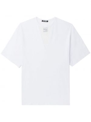 Bavlněné tričko Raf Simons bílé