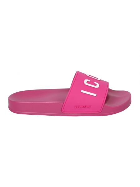 Badesandale Dsquared2 pink