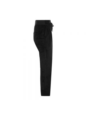 Pantalones de chándal de pana Peserico negro