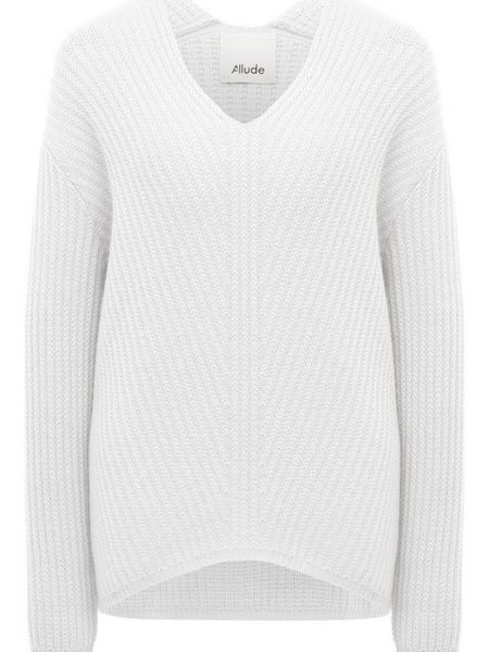 Кашемировый свитер Allude белый