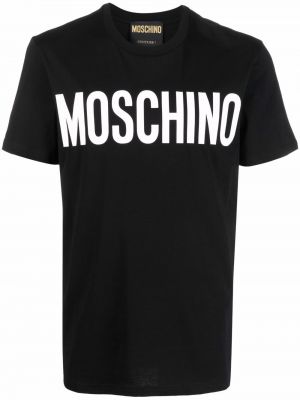 T-shirt Moschino svart