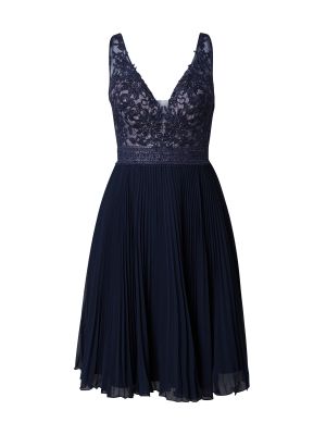 Коктейлна рокля Luxuar синьо