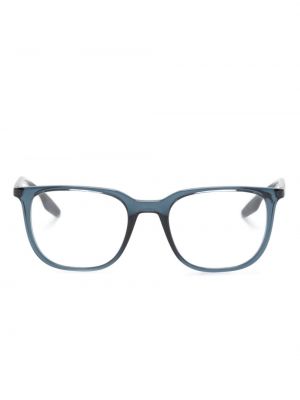 Lunettes de vue à imprimé Prada Eyewear bleu