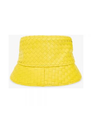 Sombrero Bottega Veneta amarillo