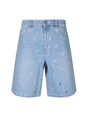 Jeans shorts Axel Arigato blau